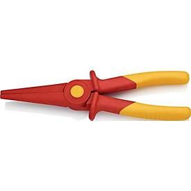 Knipex, Knipex 98 62 02 VDE Flachrundzange Gerade Kunststoff 220 mm