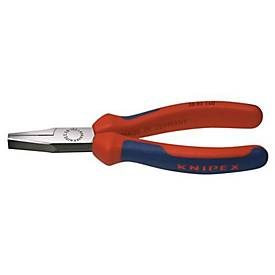 Knipex, Knipex 20 02 160 Werkstatt Flachzange Gerade Chrom-Vanadium Elektrostahl 160 mm