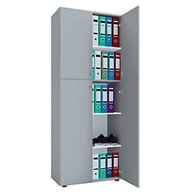VCM, VCM Büroschrank Lona, grau