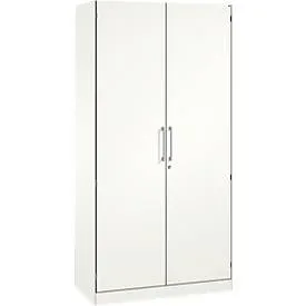 Flügeltürenschrank ASISTO C 3000, 5 Ordnerhöhen, B 1000 mm, weiss/weiss