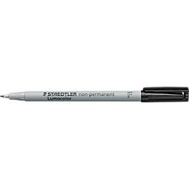 STAEDTLER, STAEDTLER Lumocolor Folienstifte Fein Feinspitze Schwarz 10 Stück