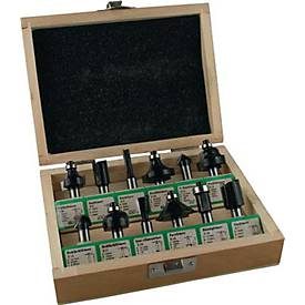Fräsersatz 973CT12A05 Hartmetall Schaft-D. 8 mm 12-teilig