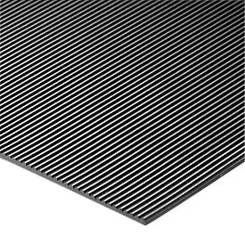 COBA Europe, COBA Europe RR010010C Gummi-Läufer (L x B x H) 900 mm x 0.9 m x 3 mm (Meterware) Schwarz