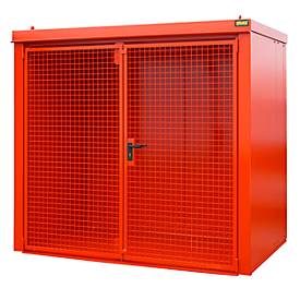 Bauer, Bauer® Gasflaschen-Container GFC-B, feuerbeständig, für max. 45 Flaschen, feuerrot