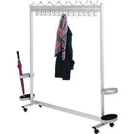 Jungheinrich PROFISHOP, Reihengarderobe Multiline, 14 Hut- + 52 Mantelhaken