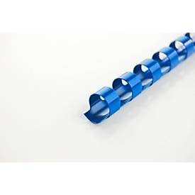 GBC, GBC Plastikbindr&uuml;cken 10mm A4 4028235 blau, 21 Ringe 100 St&uuml;ck