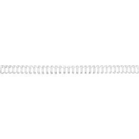 GBC, GBC Drahtbinder&uuml;cken 8mm A4 RG810597 silber, 34 Ringe 100 St&uuml;ck