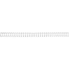 GBC, GBC Drahtbinder&uuml;cken 9.5mm A4 RG810697 silber, 34 Ringe 100 St&uuml;ck