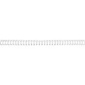 GBC, GBC Drahtbinder&uuml;cken 12mm A4 RG810897 silber, 34 Ringe 100 St&uuml;ck