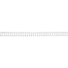 GBC, GBC Drahtbinder&uuml;cken 14mm A4 RG810997 silber, 34 Ringe 100 St&uuml;ck