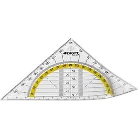 WESTCOTT, WESTCOTT Geodreieck 14cm E10132 BP