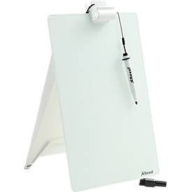 Nobo, NOBO Diamond Glass Memoboard A4 1905173 weiss