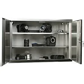 Hängeschrank, Edelstahl, 600 x 900 x 320 mm