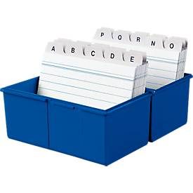 HAN, HAN Karteibox A7 977-14 blau, f&uuml;r 300 Karten