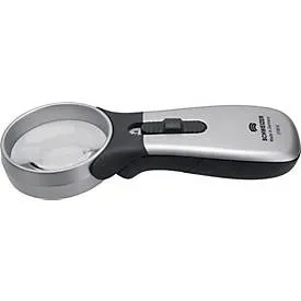 Handleuchtlupe Tech-Line CLASSIC Vergr.4x LED Linsen-D.55,0mm SCHWEIZER