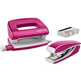 Leitz, LEITZ Locher/Hefter NewNeXXt 55612023 pink Set