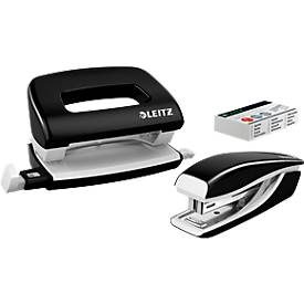 Leitz, LEITZ Locher/Hefter NewNeXXt WOW 5561-20-95 schwarz Set