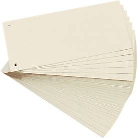 herlitz, herlitz Trennstreifen Buff Cardboard divstrcham 10843621 Packung mit 100 Stück