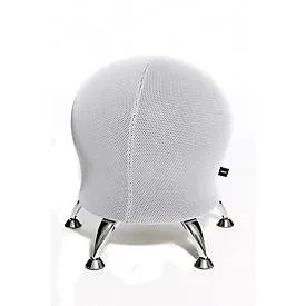 Hocker Sitness 5, mit integriertem Gymnastikball, belastbar bis 110 kg, weiss