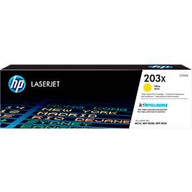 HP, HP Toner-Modul 203X yellow CF542X CLJ Pro M254/MFP M280 2500 S.