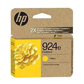 HP, HP 924e EvoMore Original Druckerpatrone Gelb (4K0U9NE)