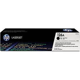 HP, HP 126A Original Tonerkartusche CE310A Schwarz