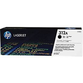 HP, HP 312A Original Tonerkartusche CF380A Schwarz