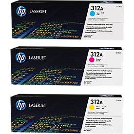 HP, HP Toner Tri-Pack 312A CMY CF440AM Color LJ Pro M476 2700 S.