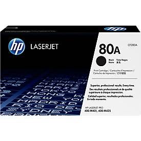 HP, HP Toner-Modul 80A schwarz CF280A LaserJet Pro 400 2560 Seiten