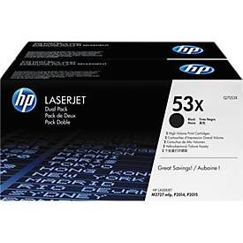 Hp, HP 53X Schwarz Original LaserJet Tonerkartusche mit hoher Reichweite