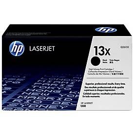 Hp, HP 13X Schwarz Original LaserJet Tonerkartusche mit hoher Reichweite