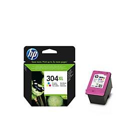 HP, HP Tintenpatrone 304XL color N9K07AE DeskJet 3720/30 300 Seiten