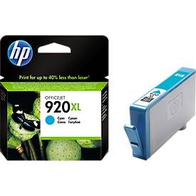 HP, HP Tintenpatrone 920XL cyan CD972AE OfficeJet 6500 700 Seiten