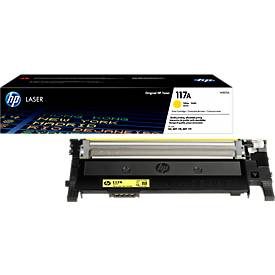 HP, HP 117A Original Tonerkartusche W2072A Gelb