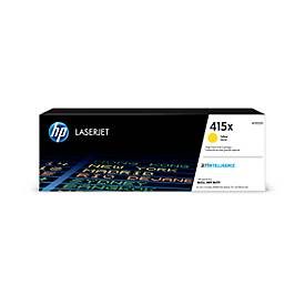Hp, HP 415X Gelb Original LaserJet Tonerkartusche mit hoher Reichweite