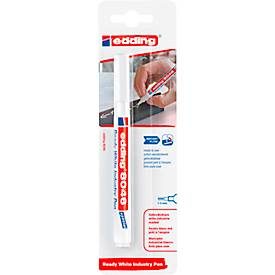 edding, EDDING Permanent Marker 8046 4-8046049 Ready White Industry Pen