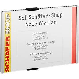DURABLE, DURABLE T&uuml;rschild Info Sign 480523 silber, aluminium 210x148.5mm