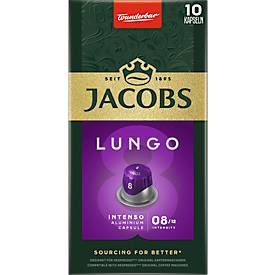 Jacobs, Jacobs Lungo 8 Intenso Kaffeekapseln 10 Stück à 5.2 g