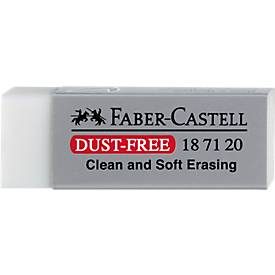 Faber-Castell, Faber-Castell - Radiergummi, 6.2X2.15X1.15CM, Weiss
