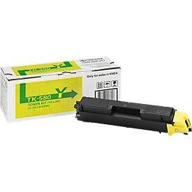 Kyocera, Kyocera TK-580Y Original Tonerkartusche Gelb