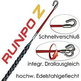 Kabeleinziehstrumpf RUNPO Z Kabel-D.6-9mm RUNPOTEC