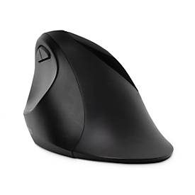 Kensington, Kensington Pro Fit Dual Kabellose Ergonomische Maus K75404EU Optisch Für Rechtshänder Bluetooth/USB-A Nano Receiver Schwarz