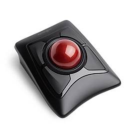 Kensington, Kensington Expert Dual Kabellose Ergonomische Trackball-Maus K72359WW Optisch Scroll Ring Für Rechts- und Linkshänder Bluetooth/USB-A Nano Receiver Schwarz