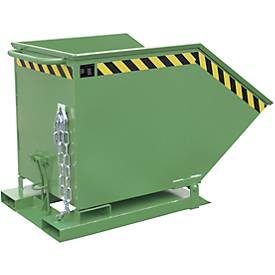 Bauer, Bauer® Muldenkipper, kastenförmige Mulde, lackiert, Volumen 0,6 m³, RAL 6011 resedagrün