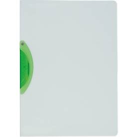 Kolma, KOLMA Klemmhefter Easy Plus A4 11.012.01 gr&uuml;n, 30 Blatt, Kolmaflex
