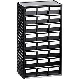 Kleinteilemagazin 554 ESD, 24 Schubladen
