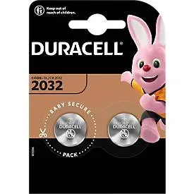 DURACELL, DURACELL Knopfbatterie Specialty DL2032 B2 CR2032, 3V 2 St&uuml;ck