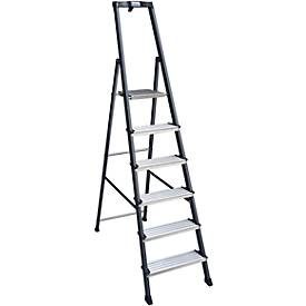 KRAUSE, KRAUSE® Securo r 1x6 Stufen, eloxiert