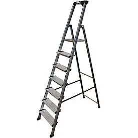 KRAUSE, KRAUSE® Securo r 1x7 Stufen, eloxiert