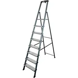 KRAUSE, KRAUSE® Securo r 1x8 Stufen, eloxiert